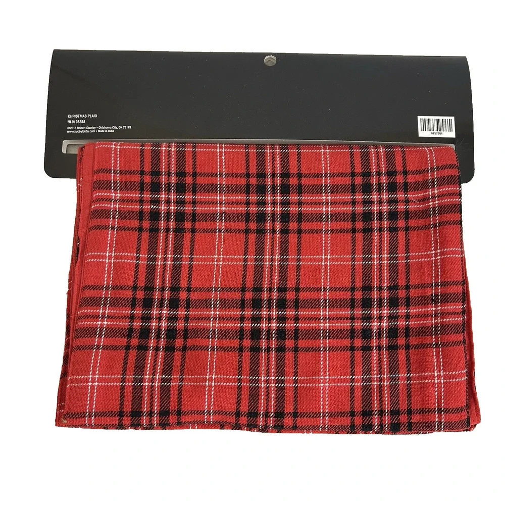 New ROBERT STANLEY Christmas Plaid Merry‎ Christmas 14